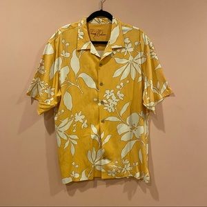 Tommy Bahama Mens Silk Hawaiian Button Up Shirt